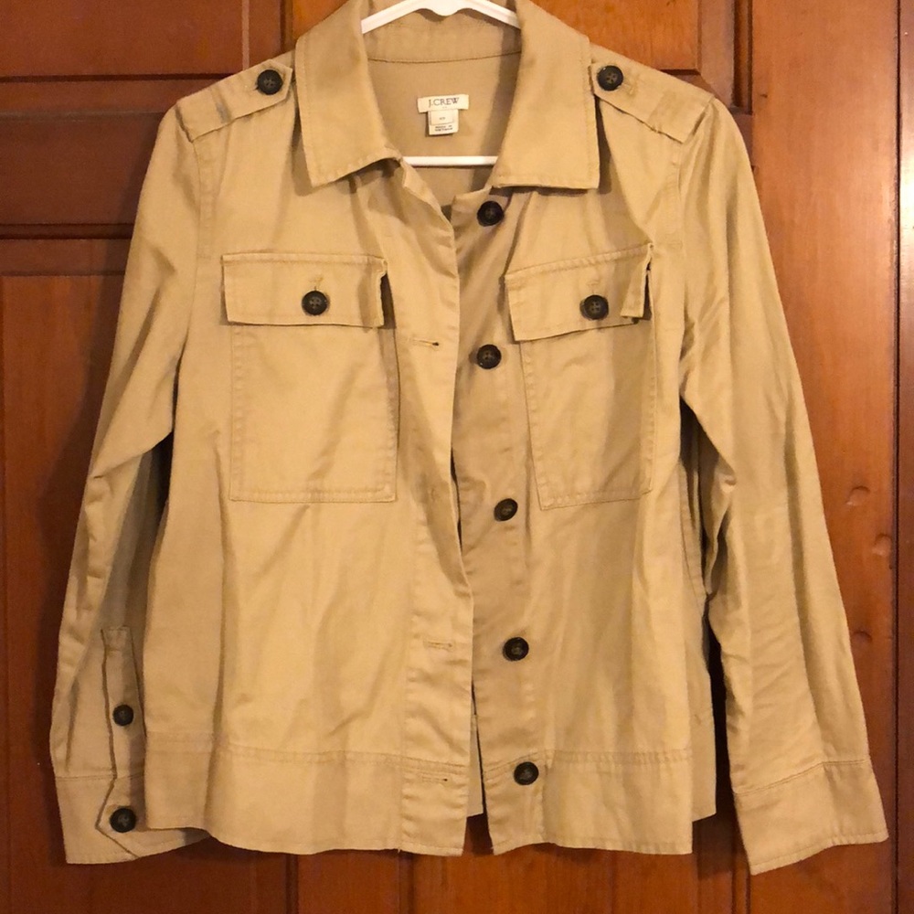 JCrew Khaki Jacket - NWOT
